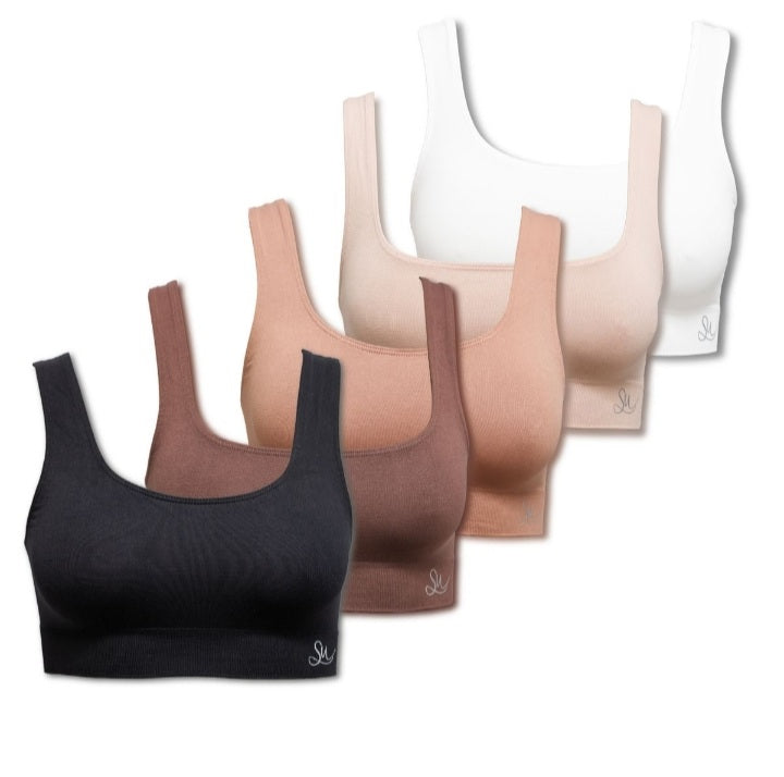 5 Pack Sport Crop Tops