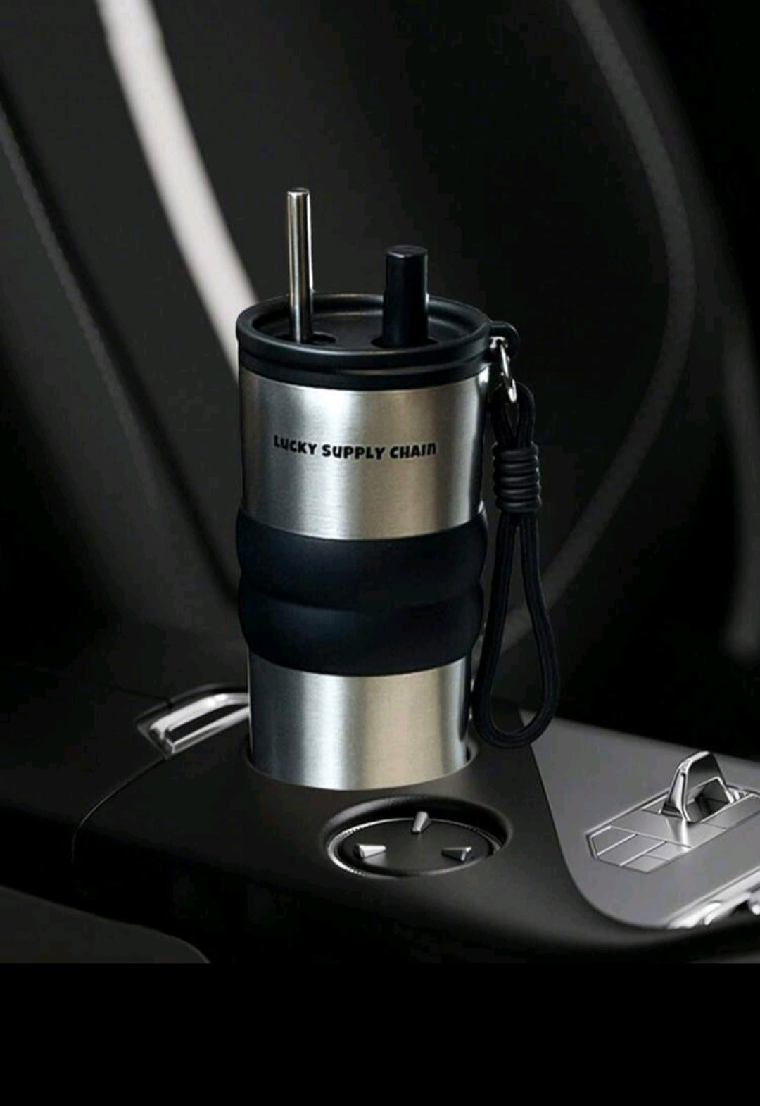 Stainless Steel Insulated Tumbler With Straw and Infuser