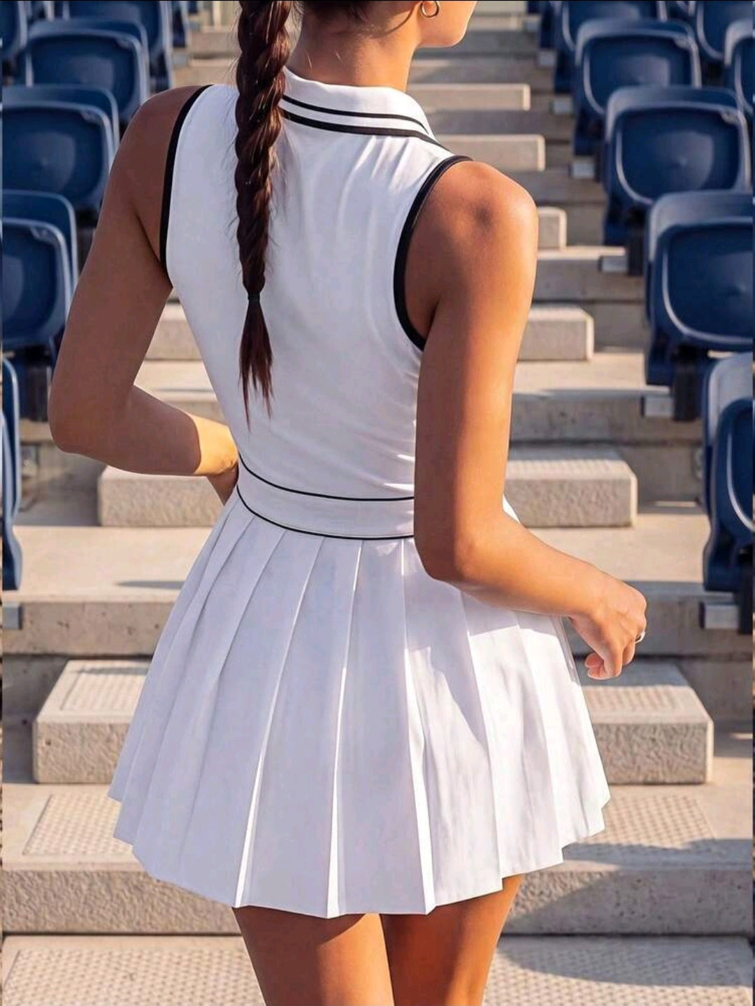 Pleated Tennis Dress
