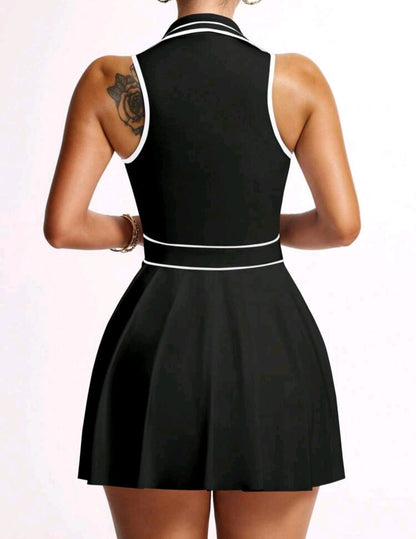 Pleated Tennis Dress