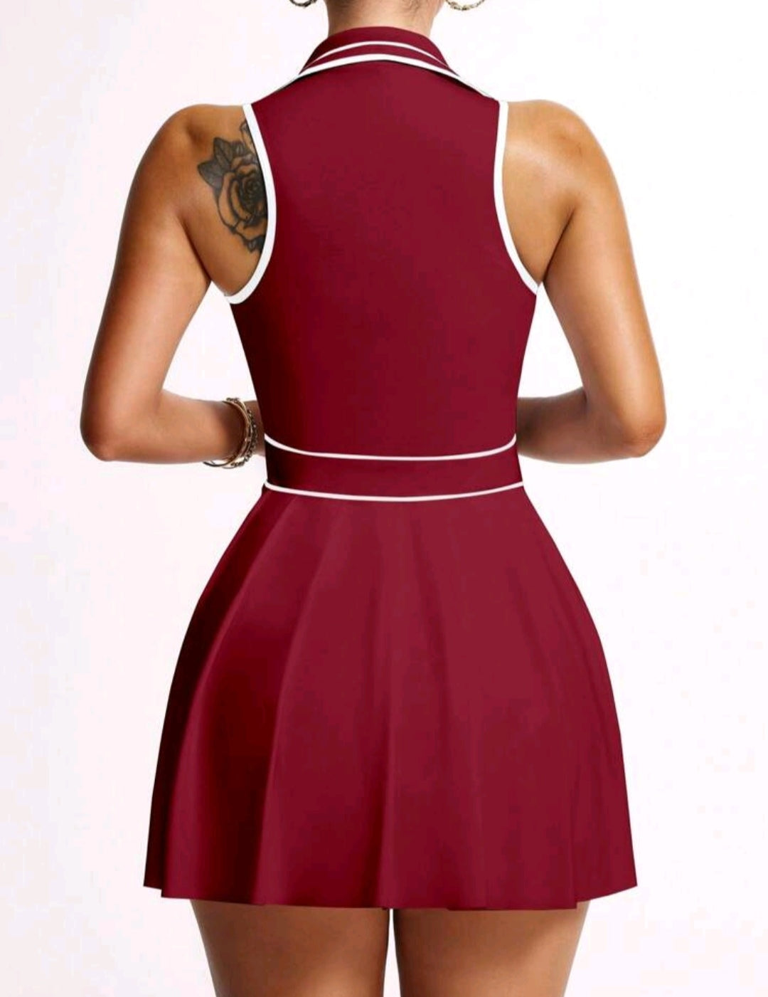 Pleated Tennis Dress